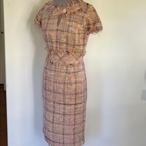 Chic Tweed Chanel-like Fall Dress